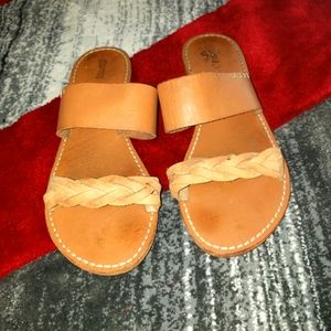 Soludos Braided Band Slide Sandals